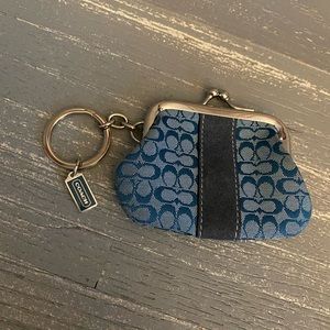 Coach Mini Coin Purse Keychain